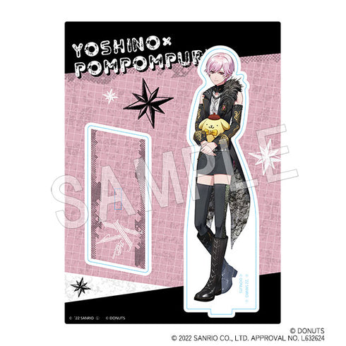 『ブラックスター -Theater Starless- ×サンリオキャラクターズ』アクリルスタンド 吉野×ポムポムプリン