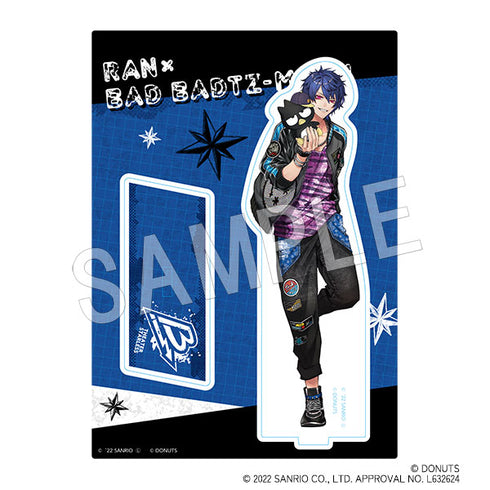 『ブラックスター -Theater Starless- ×サンリオキャラクターズ』アクリルスタンド 藍×バッドばつ丸