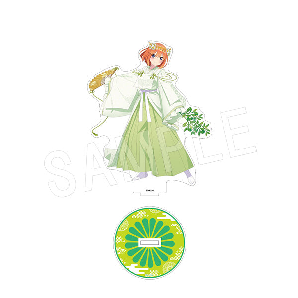 『映画 五等分の花嫁』特大アクリルスタンド 中野四葉 巫女Ver.