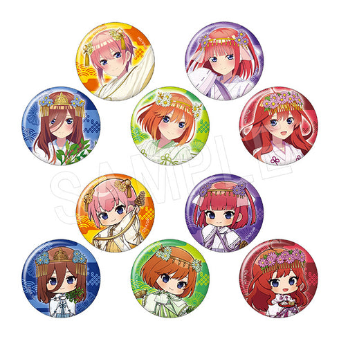 『映画 五等分の花嫁』トレーディング缶バッジ 巫女Ver. BOX