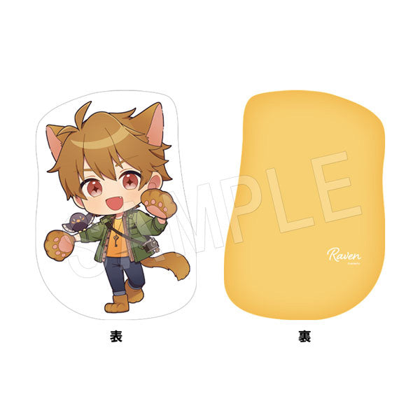 『未定事件簿』ダイカットクッションRaven