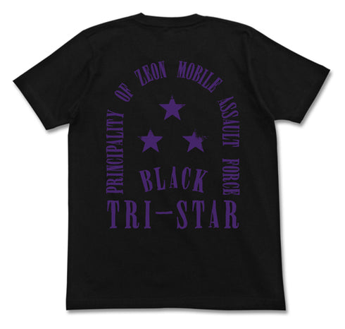 『機動戦士ガンダム』BLACK TRI-STAR Tシャツ BLACK