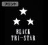 『機動戦士ガンダム』BLACK TRI-STAR Tシャツ BLACK