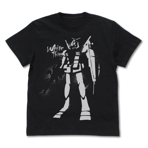 『機動戦士ガンダム』連邦の白いヤツ Tシャツ BLACK