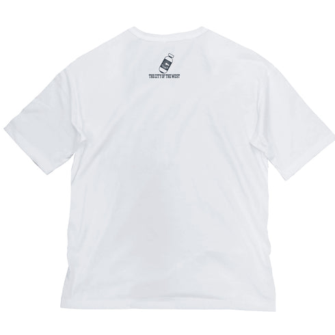 『ドラゴンボール』カプセルコーポレーション ビッグシルエットTシャツ/WHITE