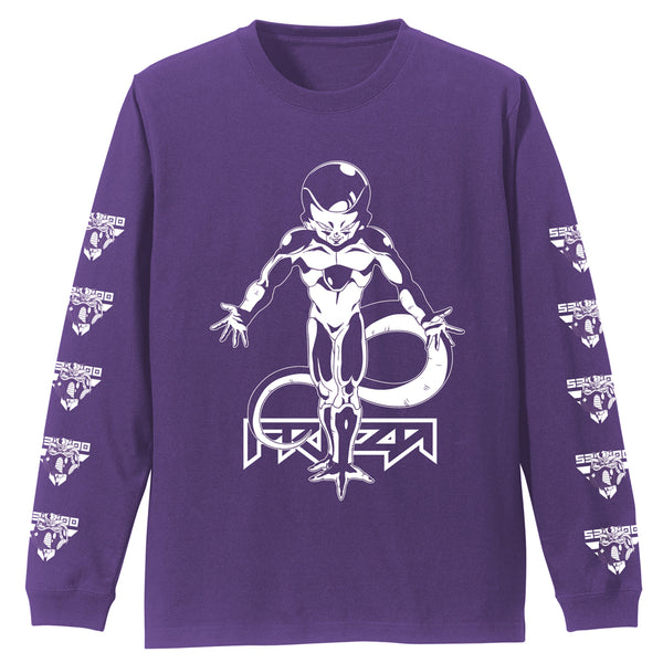 『ドラゴンボールZ』フリーザ 袖リブロングスリーブTシャツ/VIOLET PURPLE
