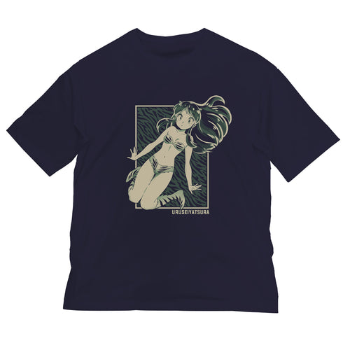 『うる星やつら』ラム ビッグシルエット Tシャツ NAVY