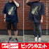 『うる星やつら』ラム ビッグシルエット Tシャツ NAVY
