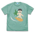『私に天使が舞い降りた!プレシャス・フレンズ』サーフィンひげろー Tシャツ MINT GREEN