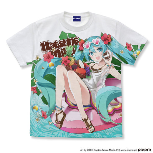 『初音ミク』初音ミク フルグラフィックTシャツ 安夏 Ver.