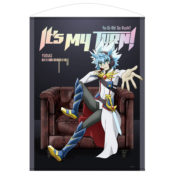 『遊☆戯☆王ゴーラッシュ!!』描き下ろし ユウディアス 100cmタペストリー 最強の決闘者達Ver.