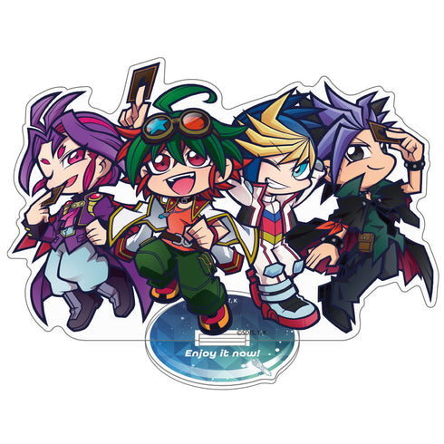 『遊☆戯☆王ARC-Ⅴ』遊矢&ユート&ユーゴ&ユーリ デフォルメ アクリルスタンド