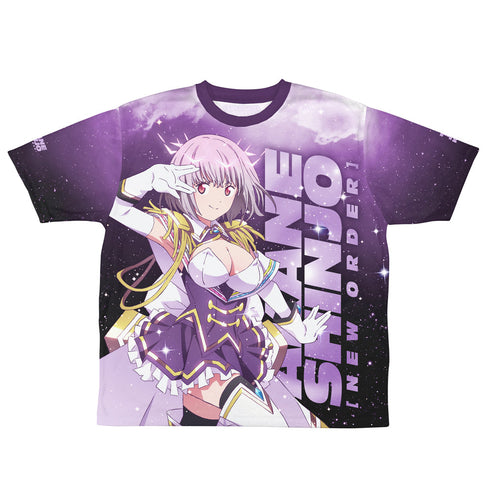 『グリッドマンユニバース』描き下ろし 新条アカネ(ニューオーダー) 両面フルグラフィックTシャツ