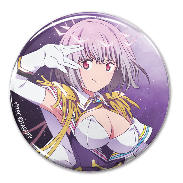 『グリッドマンユニバース』描き下ろし 新条アカネ(ニューオーダー) 65mm缶バッジ