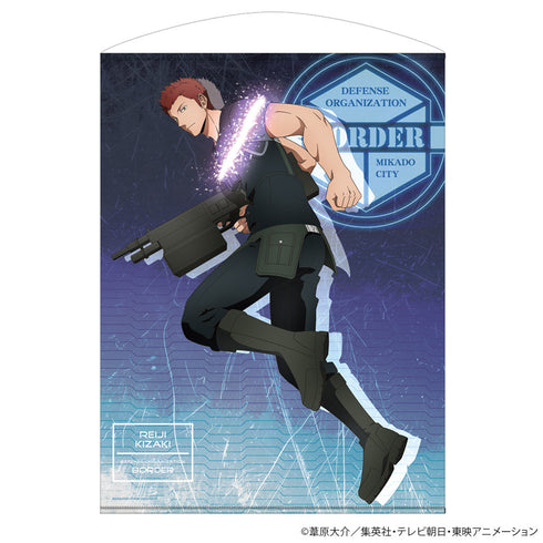 『ワールドトリガー』描き下ろし 木崎レイジ 100cmタペストリー トリガー起動(オン)Ver.