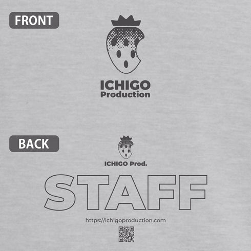 『【推しの子】』【推しの子】 苺プロ ジップパーカー