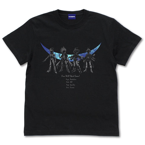 『遊☆戯☆王ARC-Ⅴ』遊矢&ユート&ユーゴ&ユーリ Tシャツ