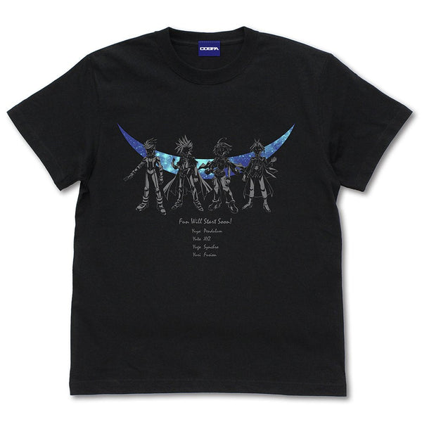 『遊☆戯☆王ARC-Ⅴ』遊矢&ユート&ユーゴ&ユーリ Tシャツ