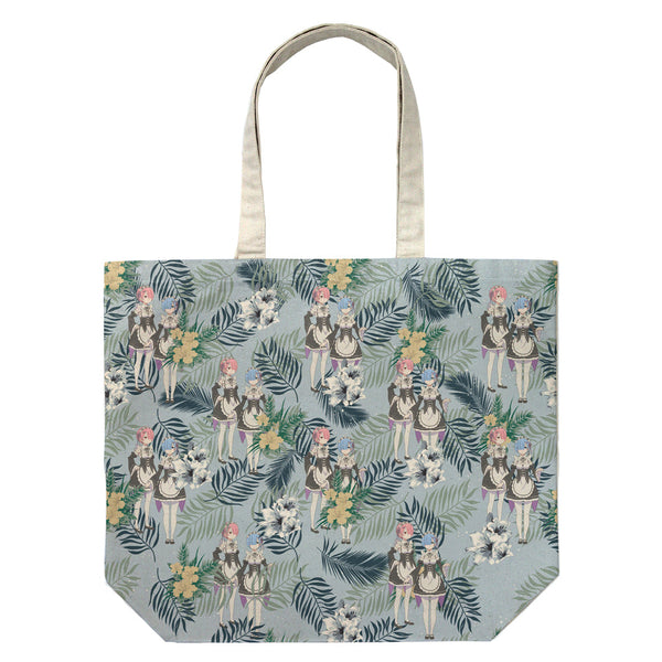 『Re:ゼロから始める異世界生活』ラム&レム フルグラフィックラージトート/NATURAL