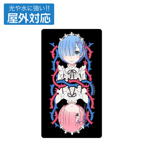 『Re:ゼロから始める異世界生活』ラム&レム 屋外対応ステッカー