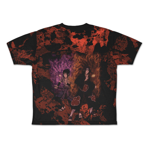 『NARUTO-ナルト- 疾風伝』描き下ろし うちはイタチ 両面フルグラフィックTシャツ