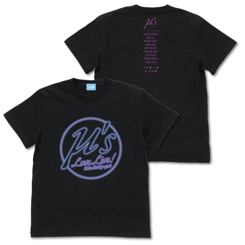 『ラブライブ!』μ's ネオンサインロゴ Tシャツ