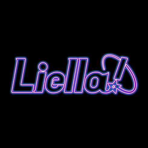 『ラブライブ!スーパースター!!』Liella! ネオンサインロゴ Tシャツ