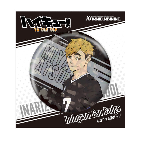 『ハイキュー!!』宮 侑 ホログラム缶バッジ