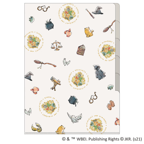 『ハリーポッター』 5インデックスクリアファイル モチーフ