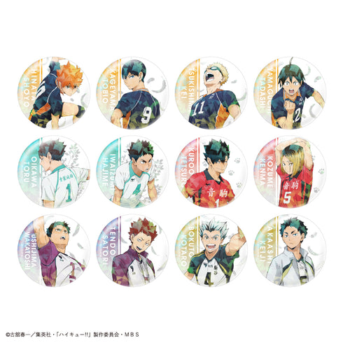 『ハイキュー!!』 トレーディングホログラム缶バッジ BOX