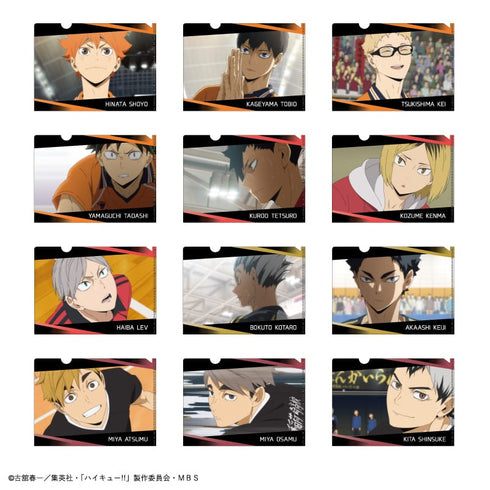 『ハイキュー!!』A5トレーディング名場面クリアファイル BOX