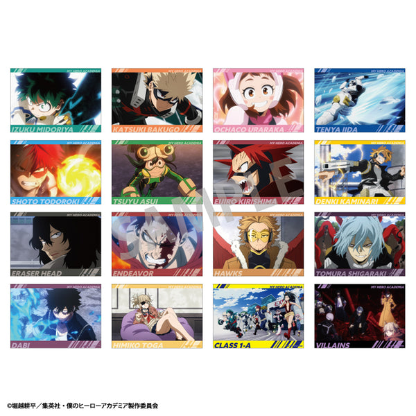 『僕のヒーローアカデミア』A5トレーディング名場面ポスター BOX