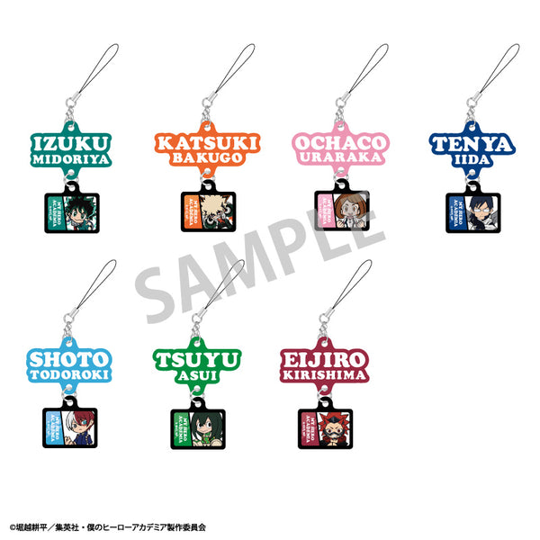 『僕のヒーローアカデミア』トレーディングラバーストラップ vol.1 BOX