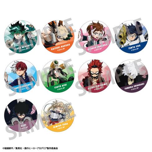 『僕のヒーローアカデミア』ホログラム缶バッジ BOX
