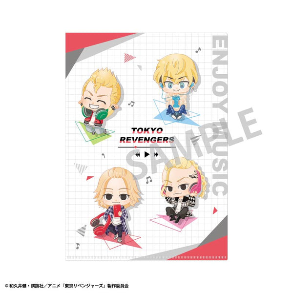 "Tokyo Revengers" Clear File (Casual Wear) ENJOY MUSIC