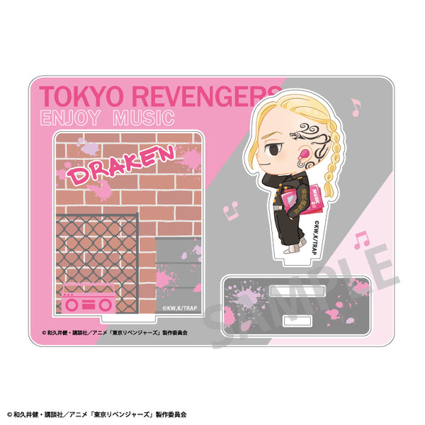 "Tokyo Revengers" Acrylic Stand: Ken Ryuguji (Special Forces Uniform) ENJOY MUSIC