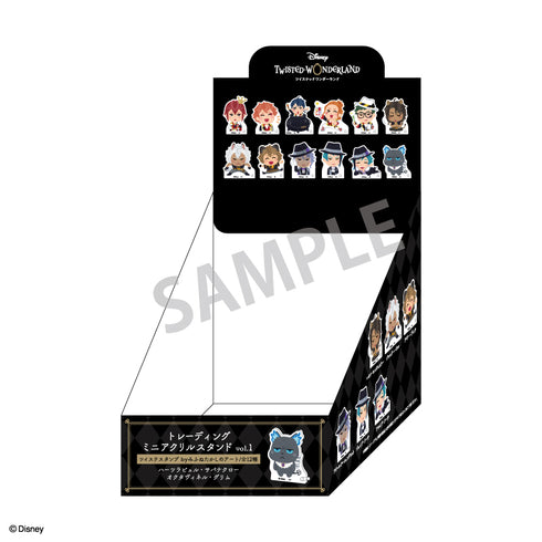『ツイステッドワンダーランド』ツイステスタンプ byみふねたかしのアート トレーディングミニアクリルパネルVOL.1 BOX