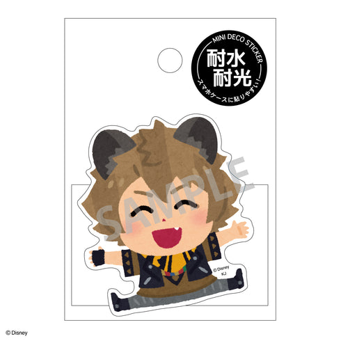 『ツイステッドワンダーランド』ツイステスタンプ byみふねたかしのアート ミニデコステッカー ラギー・ブッチ