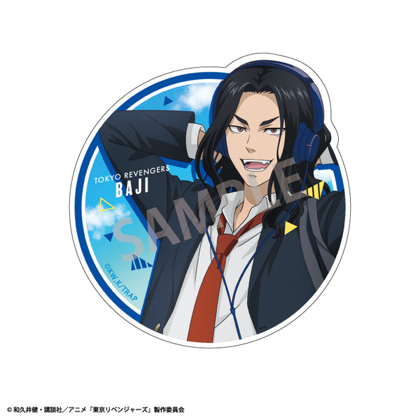 "Tokyo Revengers" Acrylic Coaster: ENJOY MUSIC - Original Illustration: Keisuke Bajiki