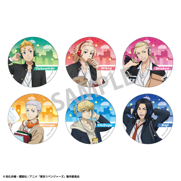 "Tokyo Revengers" Trading Glitter Pin Badge Box
