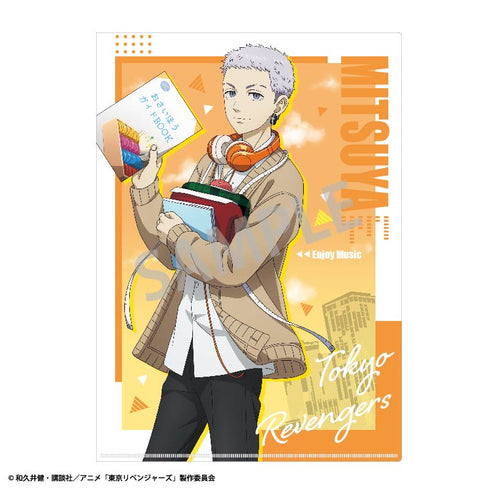 『東京リベンジャーズ』A4シングルクリアファイル ENJOY MUSIC 描き下ろし 三ツ谷隆
