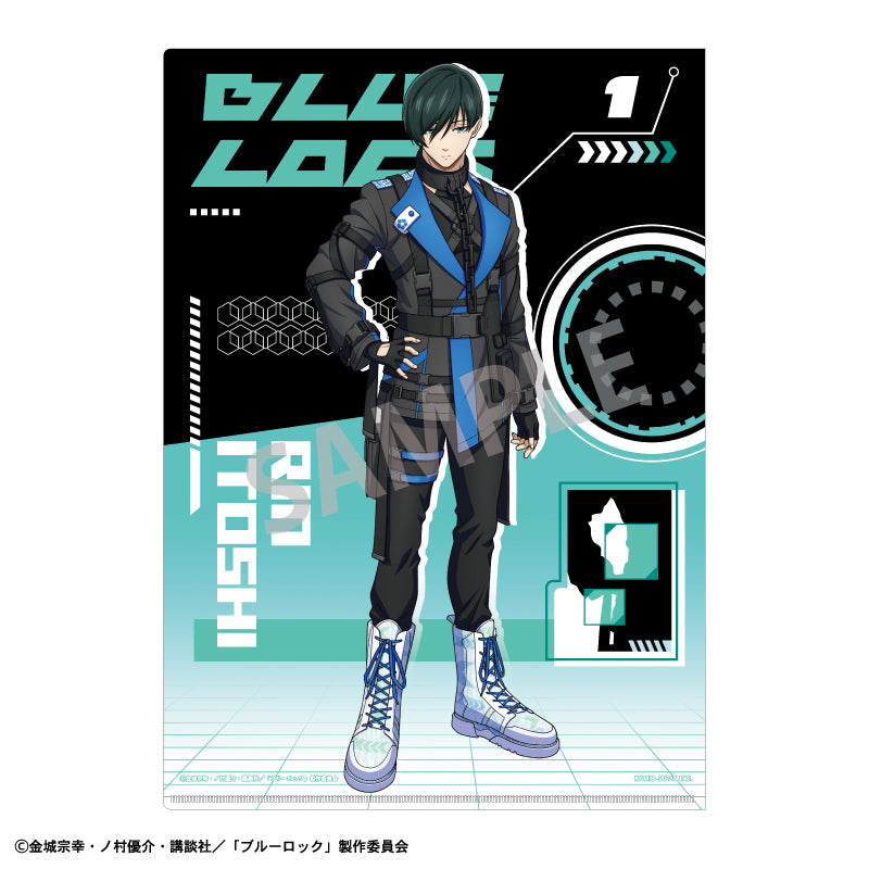 ブルーロック』A4シングルクリアファイル 糸師凛 サイバーパンク