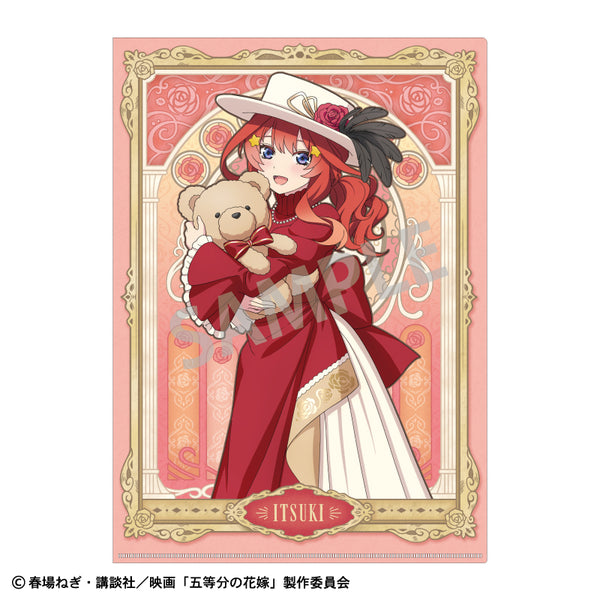 『五等分の花嫁』A4シングルクリアファイル 中野五月 アールヌーヴォー