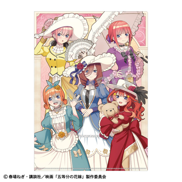『五等分の花嫁』A4シングルクリアファイル 集合 アールヌーヴォー