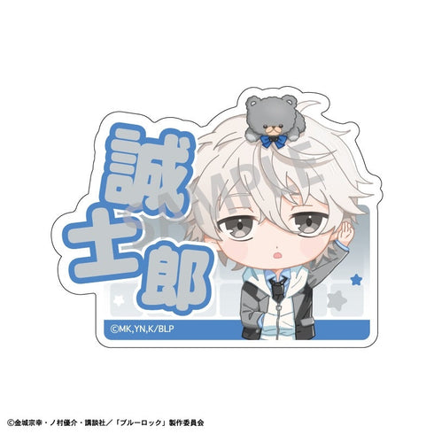 『ブルーロック』アクリルクリップ_凪 誠士郎_テディベア描き起こし