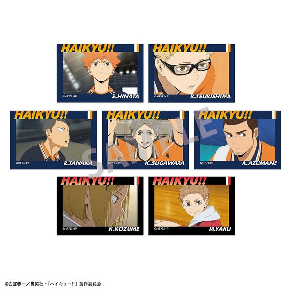 『ハイキュー!!』【BOX】トレーディングスクエア缶バッジVOL.3