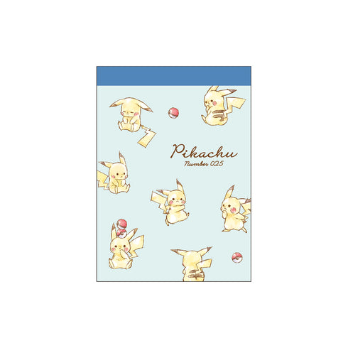 『ポケモン』ピカチュウミニメモ「Pikachu number025」いっぱい
