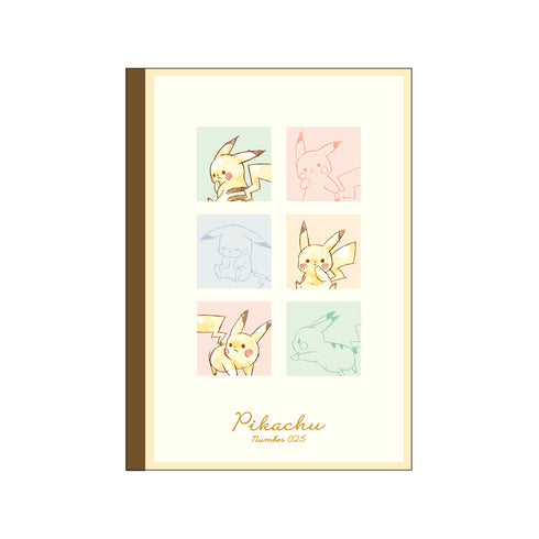 『ポケモン』ピカチュウB5クロスノート「Pikachu number025」カラフル
