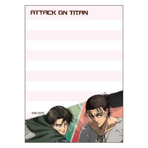 『進撃の巨人 』エレン&リヴァイ パタパタメモ