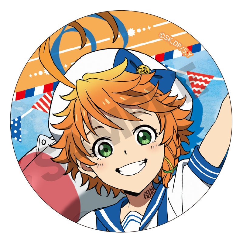 約束のネバーランド』描き下ろしマリン絵柄 缶バッジ エマ - Anime 